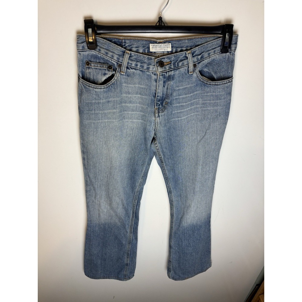 American Eagle Favorite Fit Jeans β Size 6 Long β Classic Blue Denim